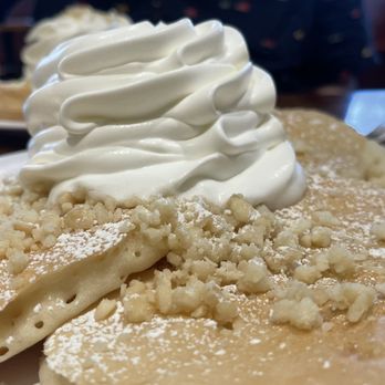 Eggs 'n Things Ko Olina - Macadamia Nut Pancakes as an upgraded side to my Kalbi and Eggs. - American Near Me - Kapolei, Hawaii Eggs 'n Things Ko Olina - Macadamia Nut Pancakes as an upgraded side to my Kalbi and Eggs. - American Near Me - Kapolei, Hawaii