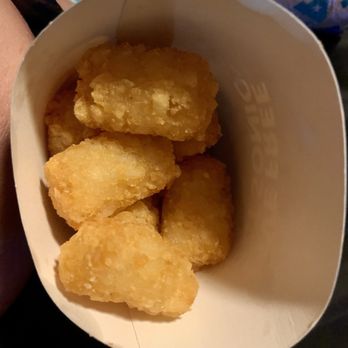 Sonic Drive-In - Tots (sorry I had ate half of them) - Burgers Near Me - Queen Creek, Arizona