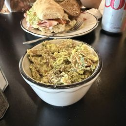 Burnt end potato salad. Was amazing