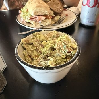 Ish Delicatessen - Burnt end potato salad. Was amazing - Delis Near Me - Raleigh, North Carolina