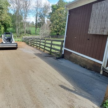 LoCo Construction - After: back paddock re - pea graveled, and final graded - Excavation Services Near Me - Purcellville, Virginia