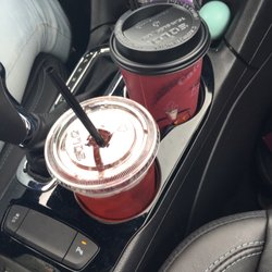 Sips of sultan - Pomegranate Redbull & Chai tea latte