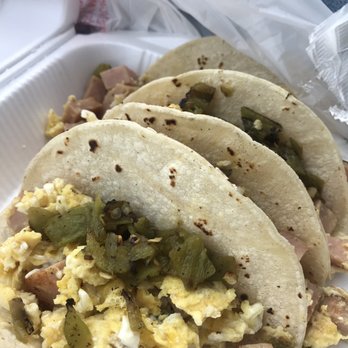 El Jacalito - Spam and green Chile breakfast tacos - Mexican Near Me - Las Cruces, New Mexico El Jacalito - Spam and green Chile breakfast tacos - Mexican Near Me - Las Cruces, New Mexico