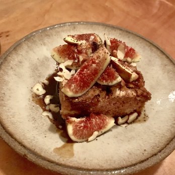 The Progress - Apple Cake with Figs. - New American Near Me - San Francisco, California