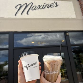 Maxine’s Coffee Shop - left: decaf mocha right: iced latte - Coffee & Tea Near Me - Cranberry Twp, Pennsylvania Maxine’s Coffee Shop - left: decaf mocha right: iced latte - Coffee & Tea Near Me - Cranberry Twp, Pennsylvania