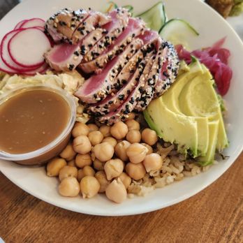 PS Green Restaurant - Tuna poke bowl - Vegan Near Me - Lauderdale, Florida