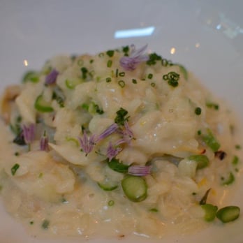 Frances - Dungeness Crab Risotto w/ Delta Asparagus and Meyer Lemon Creme - New American Near Me - San Francisco, California