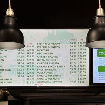 Bleecker Street Pizza - Pizza Near Me - New York, New York