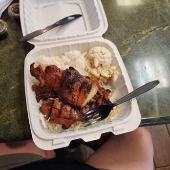 Da Hawaiian Kitchen - Bbq chicken platter - Hawaiian Near Me - Huntington Beach, California
