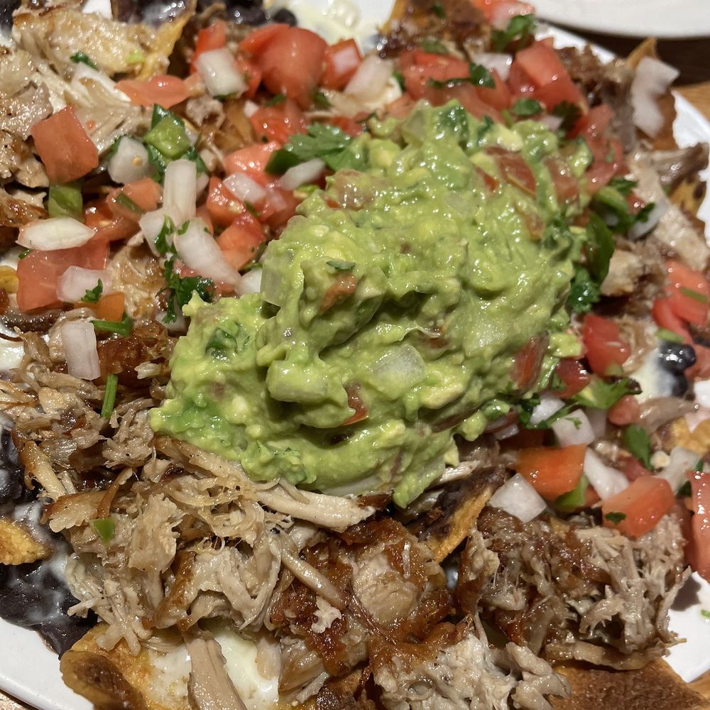 Agave Mexican Bistro - Nachos (half order) - it was fine - Mexican Near Me - Mountain View, California
