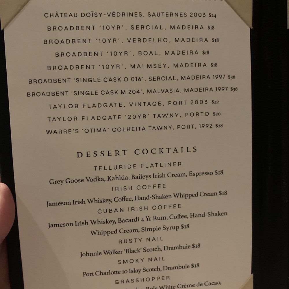 Turner's Cut - Menu - Cocktail Bars Near Me - Houston, Texas