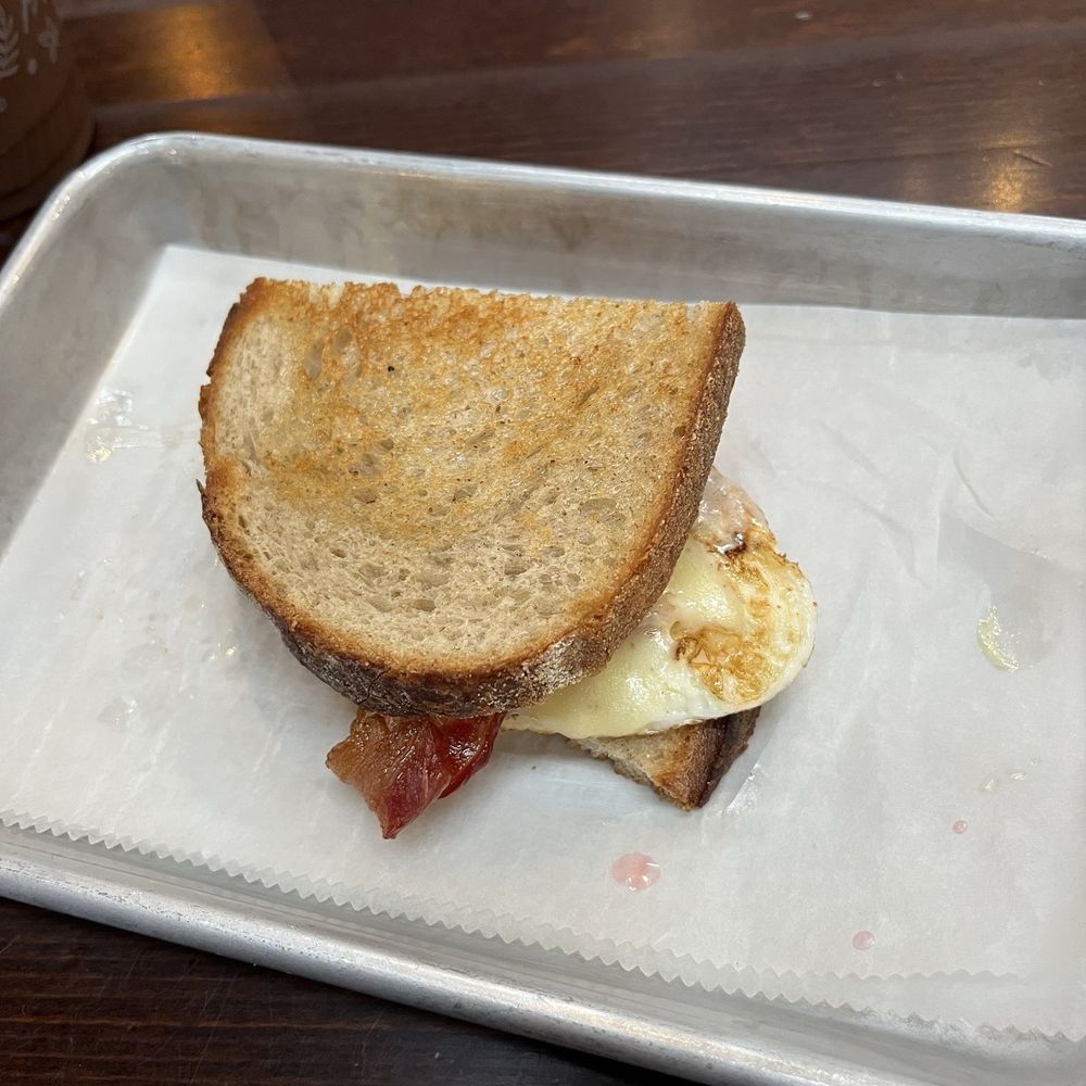 Updated review: Early bird sandwich. Good but shocked it was half not whole (as menu led me to believe) for the price. Updated review: Early bird sandwich. Good but shocked it was half not whole (as menu led me to believe) for the price.