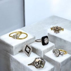 Petra Star - Engagement rings starting from the 1800's to modern vintage.