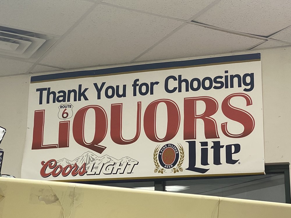 Route 6 Liquors Logo