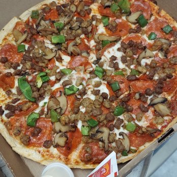 Luigi's Pizza - Meat lovers. - Pizza Near Me - Oklahoma City, Oklahoma Luigi's Pizza - Meat lovers. - Pizza Near Me - Oklahoma City, Oklahoma