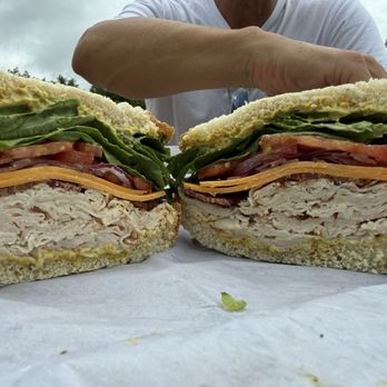 Pickled Cafe - Turkey cheddar sandwich on sourdough - Delis Near Me - Lexington, Tennessee