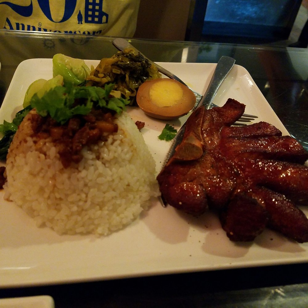Facing East - Pork chop with rice - Chinese Near Me - Bellevue, Washington Facing East - Pork chop with rice - Chinese Near Me - Bellevue, Washington
