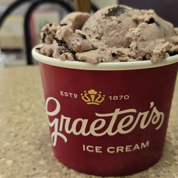 Graeter's Ice Cream - 2 scoops in a cup. - Ice Cream & Frozen Yogurt Near Me - Cincinnati, Ohio Graeter's Ice Cream - 2 scoops in a cup. - Ice Cream & Frozen Yogurt Near Me - Cincinnati, Ohio