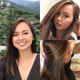 My before and afters! As you can see Angelo gave me very natural looking color and it's better than I envisioned! My before and afters! As you can see Angelo gave me very natural looking color and it's better than I envisioned!