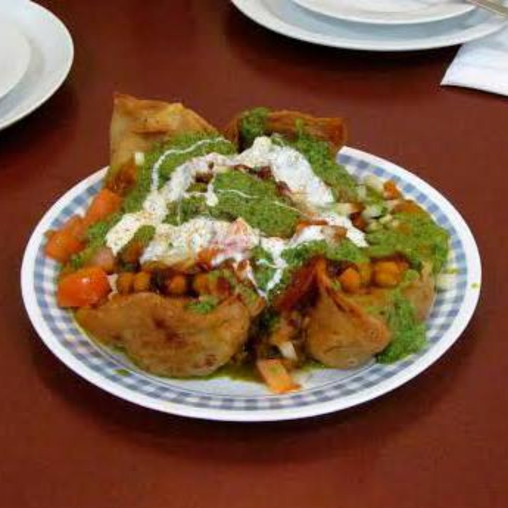 India Town - Samosa Chaat - The best you will ever have.  Do not skip this. - Indian Near Me - Grand Rapids, Michigan