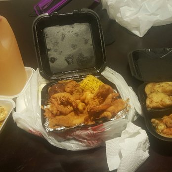 Seafood Cafe - Fried Whiting & Steamed catfish w/ shrimp and corn and potato! .. I LOVED THE STRAWBERRY LEMONADE! - Seafood Near Me - Riverdale, Georgia Seafood Cafe - Fried Whiting & Steamed catfish w/ shrimp and corn and potato! .. I LOVED THE STRAWBERRY LEMONADE! - Seafood Near Me - Riverdale, Georgia
