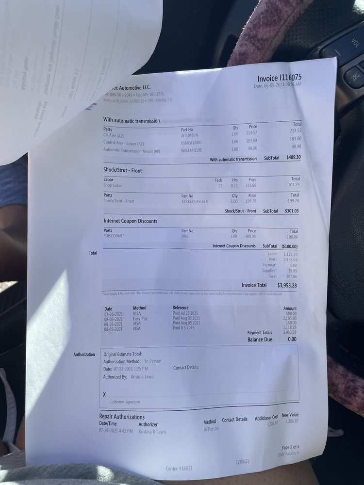 AAMCO TRANSMISSIONS & TOTAL CAR CARE Updated September 2024 20