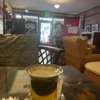 Panama Hotel Tea & Coffee House - downstairs in teahouse, a real find and a peaceful place to relax in the International District of Seattle. - Coffee & Tea Near Me - Seattle, Washington Panama Hotel Tea & Coffee House - downstairs in teahouse, a real find and a peaceful place to relax in the International District of Seattle. - Coffee & Tea Near Me - Seattle, Washington