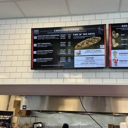 Big Dave's Cheesesteaks - Menu