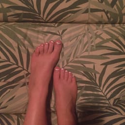 Best French pedicure ever ! Detailed, perfectionists and made sure every line was perfect, ever critical was cut. Best French pedicure ever ! Detailed, perfectionists and made sure every line was perfect, ever critical was cut.
