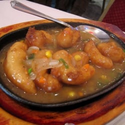 Loving Hut Archway - Sizzling Veggie King Prawn in Butter Sauce -- YES!