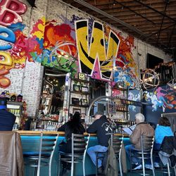 Worcester Beer Garden & Taproom - Bar area