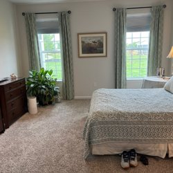 3 Day Blinds - Custom Draperies brought softness and esthetics into this customer's stark bedroom
More importantly, she's loves it!