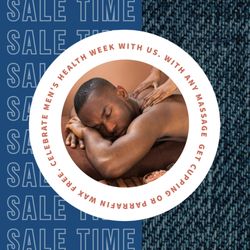 Just Beneath the Skin Orthopedic Massage - Celebrate Men's Health Week with us. With ANY Massage get Cupping or Paraffin Wax free. Valid June 10-15th Only.