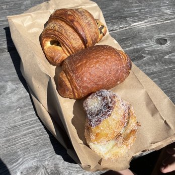 Back Porch Bakery - Spinach feta croissant, pain au chocolat, morning bun - Bakeries Near Me - Atascadero, California Back Porch Bakery - Spinach feta croissant, pain au chocolat, morning bun - Bakeries Near Me - Atascadero, California