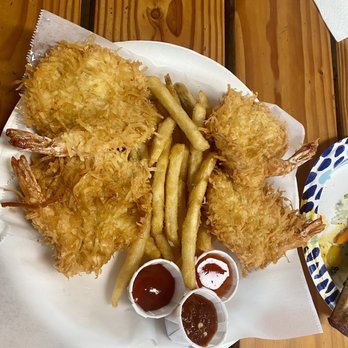 Island Chef - Giant Coconut shrimp - Seafood Near Me - Hana, Hawaii Island Chef - Giant Coconut shrimp - Seafood Near Me - Hana, Hawaii