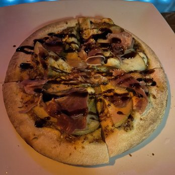 Enchanted Forest - I think this was called the fig and pig pizza. Good but rich - Salad Near Me - Placerville, California Enchanted Forest - I think this was called the fig and pig pizza. Good but rich - Salad Near Me - Placerville, California