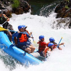 Trinity River Rafting - Trinity river rafting at Hell Hole