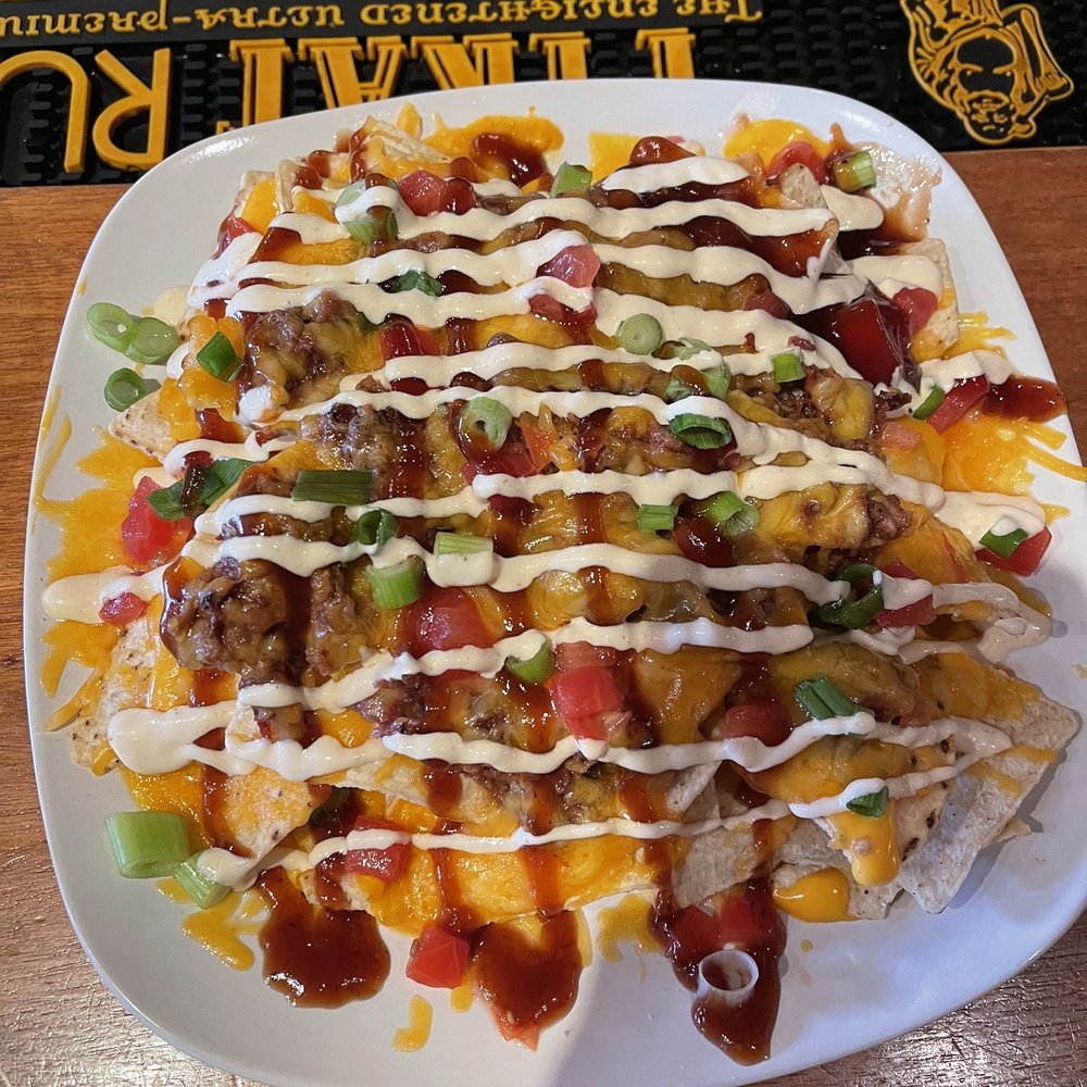 BBQ brisket nachos