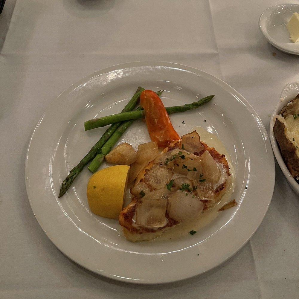 Dal Rae Restaurant - 7oz Chilean Seabass Ala Ben - Steakhouses Near Me - Pico Rivera, California Dal Rae Restaurant - 7oz Chilean Seabass Ala Ben - Steakhouses Near Me - Pico Rivera, California