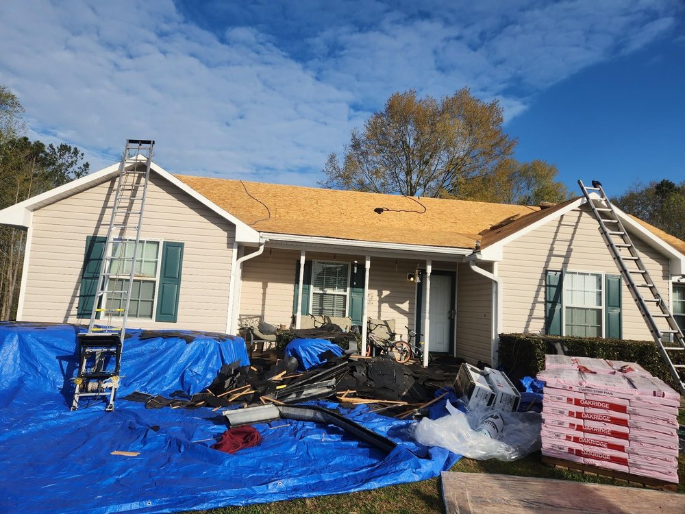 Slide of Alpha Roofing of GA