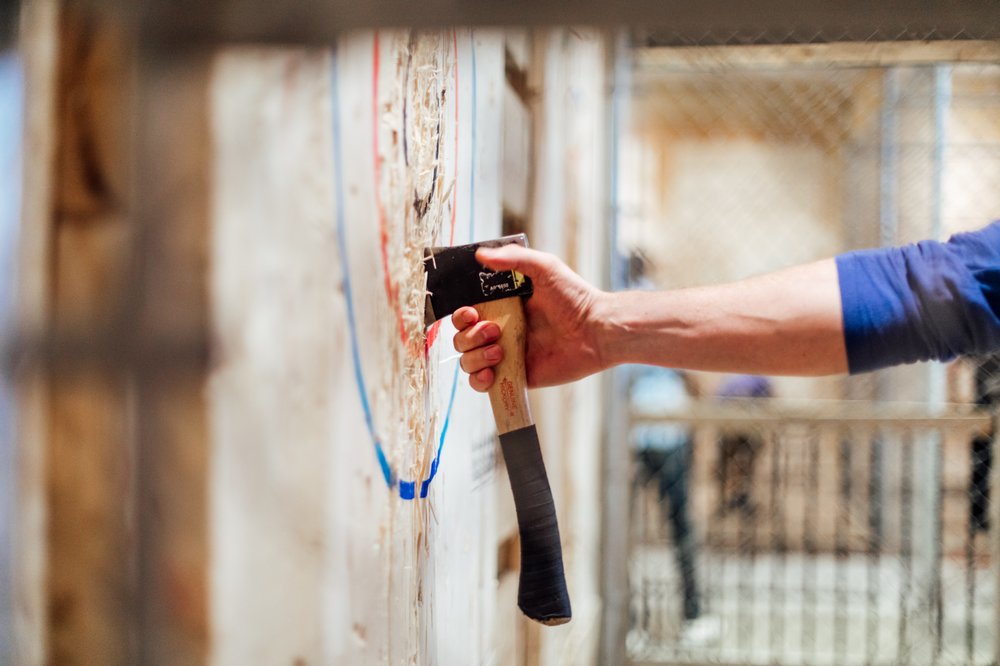 RAGE AXE THROWING 97 Photos & 33 Reviews Axe Throwing 1436 Rue