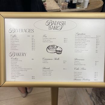 Badash Bakes - Menu (June 2026) - Bakeries Near Me - Pasadena, California