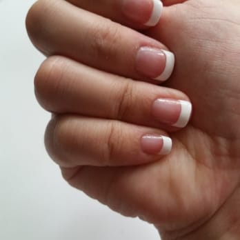Lily Nails - My no chip french tip. Miranda did a wonderful job. Pays attention to the little details and makes sure you leave happy! - Nail Salons Near Me - Hanover Park, Illinois