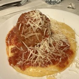 Polenta & Meatball
