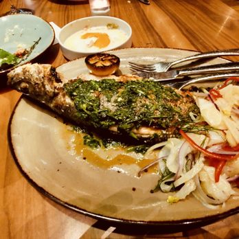 Vidrio - Wood oven whole fish - Mediterranean Near Me - Raleigh, North Carolina Vidrio - Wood oven whole fish - Mediterranean Near Me - Raleigh, North Carolina