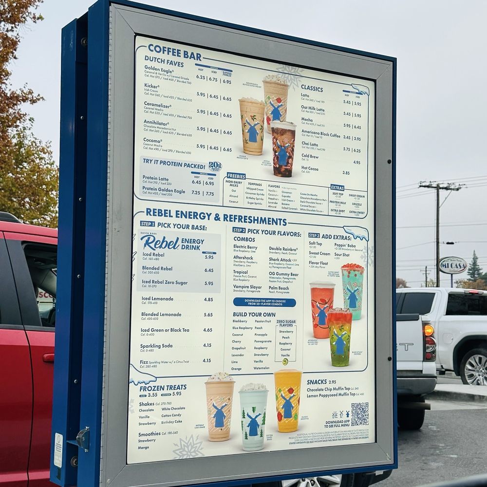 Dutch Bros Coffee - Menu - Juice Bars & Smoothies Near Me - Turlock, California Dutch Bros Coffee - Menu - Juice Bars & Smoothies Near Me - Turlock, California