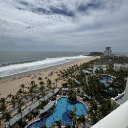 Hotel Riu Emerald Bay - View from our room on the 9th floor