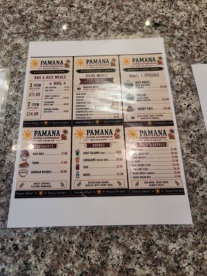 Menu photo 1 Pamana North Highlands, CA Menu photo 1 Pamana North Highlands, CA