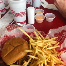 Double Bacon Cheese burger, fries, and a drink. Under $10 Double Bacon Cheese burger, fries, and a drink. Under $10