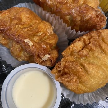 Gourmet House - deep fried shrimp dumplings- a must try! - Dim Sum Near Me - Fremont, California Gourmet House - deep fried shrimp dumplings- a must try! - Dim Sum Near Me - Fremont, California